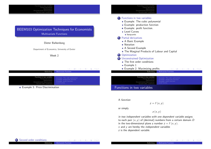 beem103 optimization techniques for economists