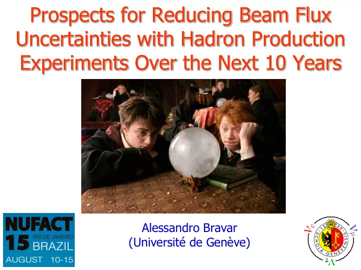 experiments over the next 10 years