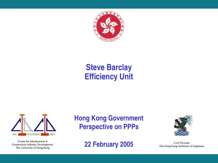 steve barclay efficiency unit