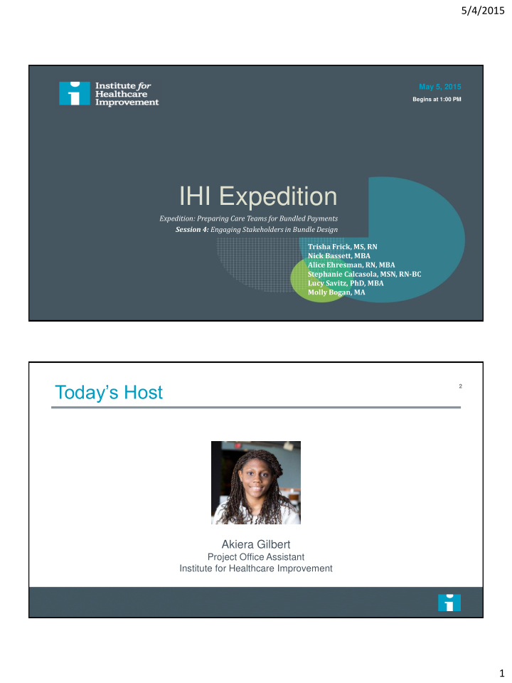 ihi expedition