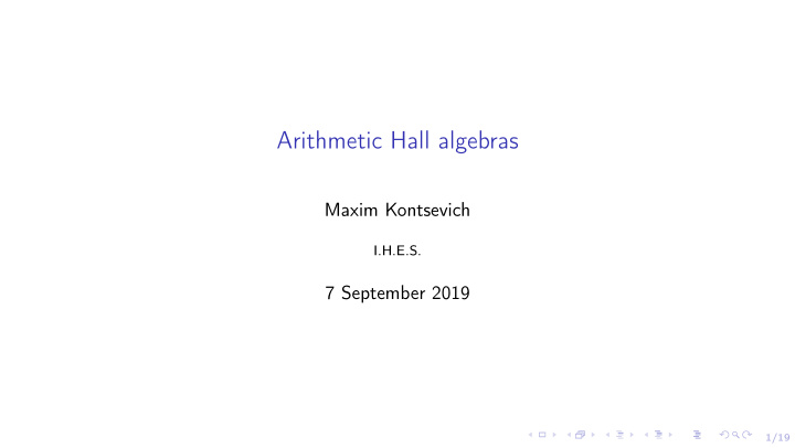 arithmetic hall algebras