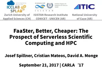 F  a  a  S  t  e  r  ,  B  e  t  t  e  r  ,  C  h  e  a  p  e  r  :  T  h  e  P  r  o  s  p  e  c