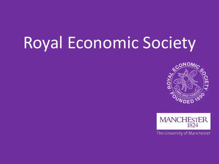 royal economic society