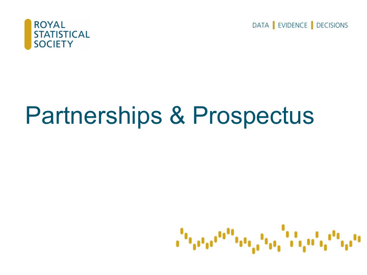 partnerships prospectus data manifesto