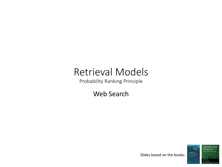 retrieval models