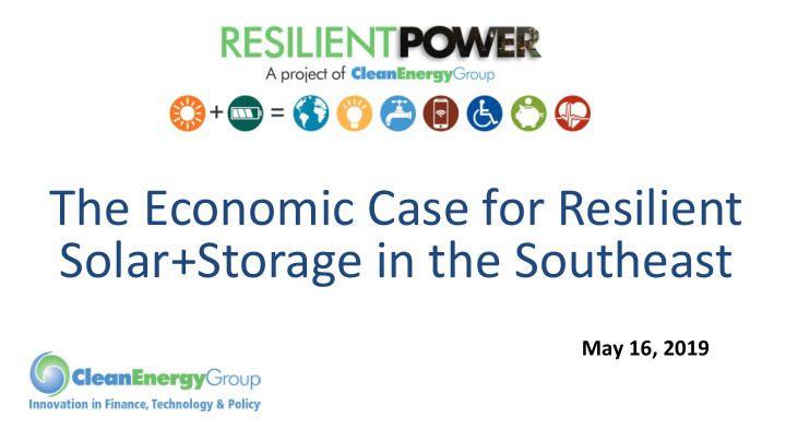 solar storage in the southeast