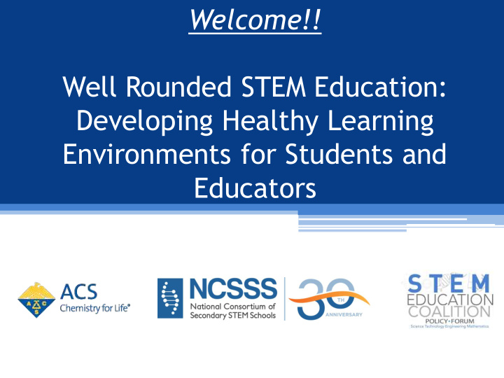 well rounded stem education developing healthy learning
