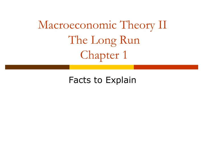 the long run