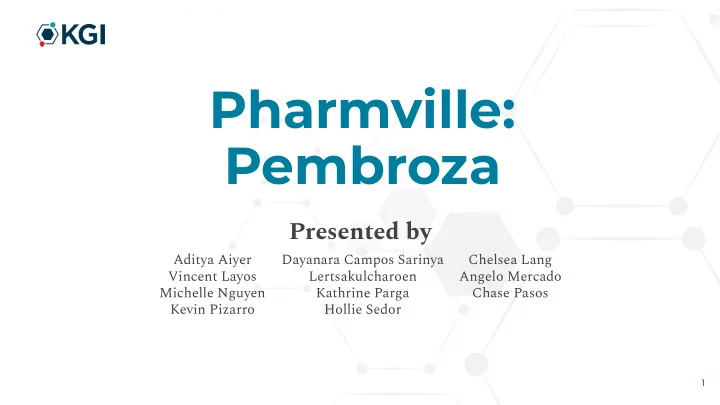 pharmville pembroza