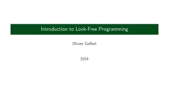 Introduction to Lock-Free Programming  Olivier Goffart  2014  About Me  QStyleSheetStyle  Itemviews