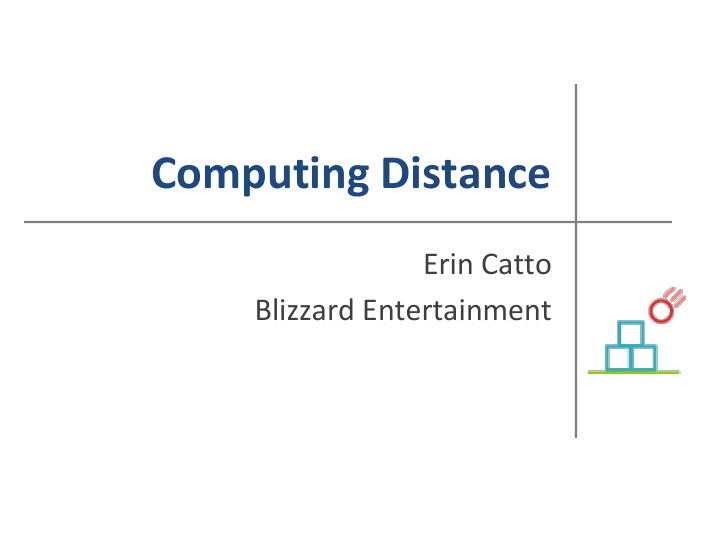 computing distance