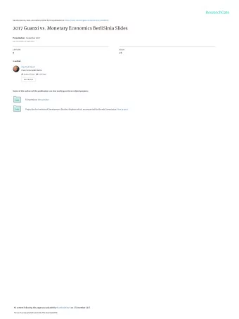 2017 Guanxi vs. Monetary Economics BerliSinia Slides Presentation  December 2017  DOI: