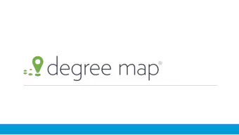 Degree Map Empowers Students  Set education and career goals  Create a clear, personalized