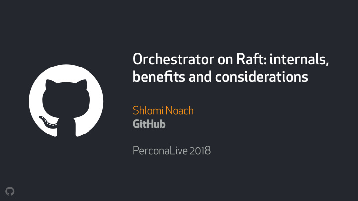orchestrator on ra fu internals benefits and