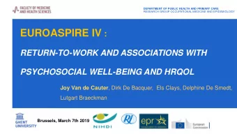 BACKGROUND  2 L IVING WITH CORONARY HEART DISEASE  Mortality riskk  Co-morbidities  Financial loss