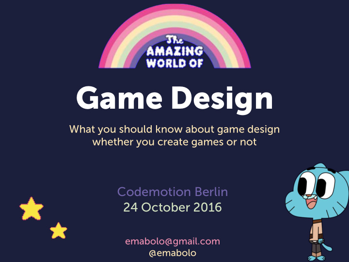 game design