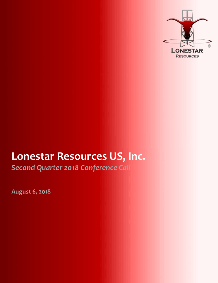 lonestar resources us inc