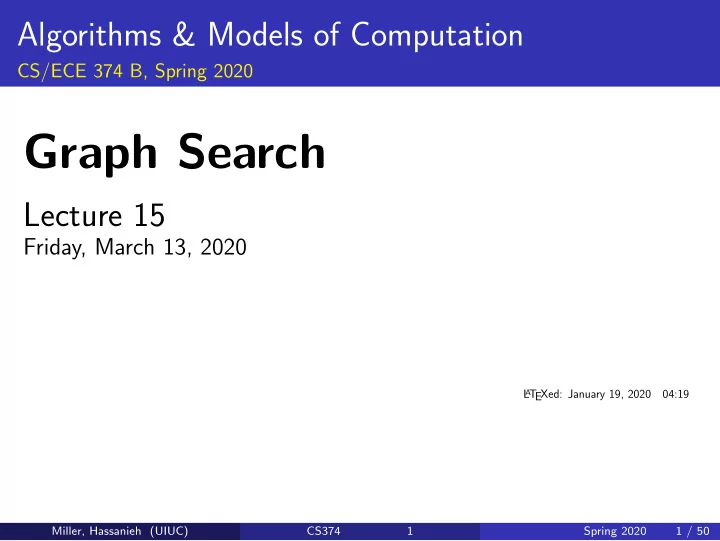 graph search