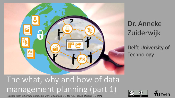 the what why and how of data management planning part 1
