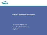 ercot demand response