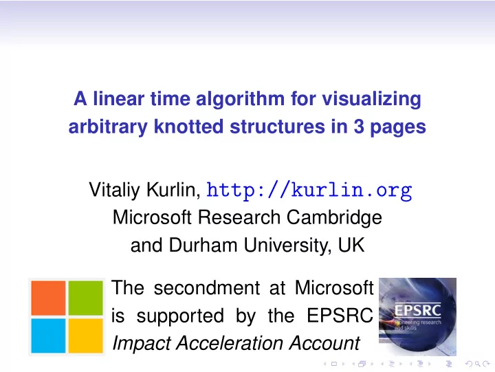 vitaliy kurlin http kurlin org
