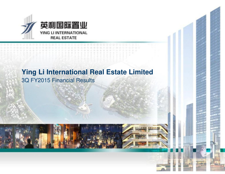 ying li international real estate limited