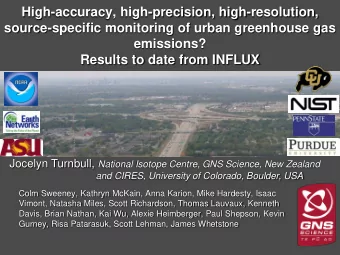 High-accuracy, high-precision, high-resolution,  source-specific monitoring of urban greenhouse gas