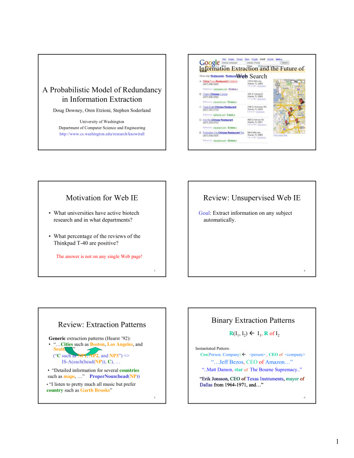 a probabilistic model of redundancy in information