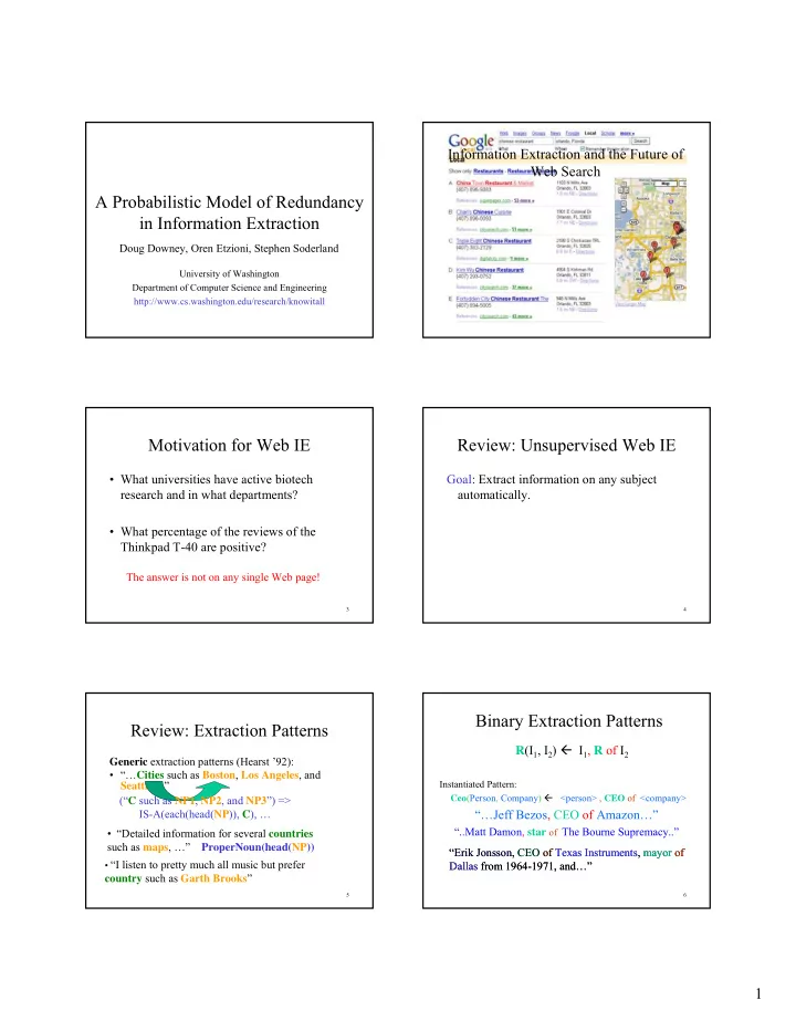 a probabilistic model of redundancy in information