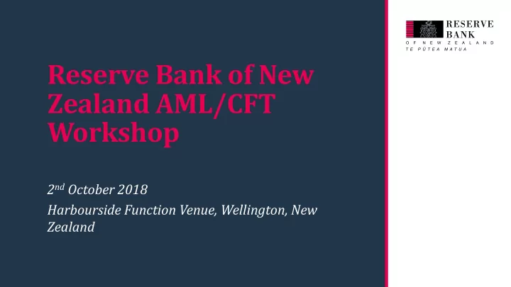 zealand aml cft