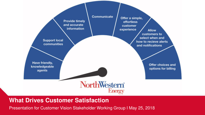 what drives customer satisfaction