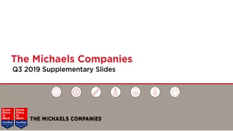 This presentation contains forward-looking statements and are made pursuant to and within the