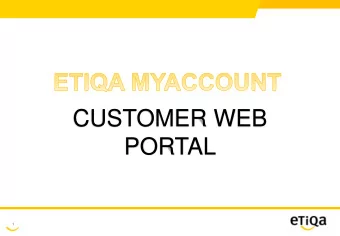 CUSTOMER WEB  PORTAL  1  How to Register  Who can register?    Only the Payor or Life Assured