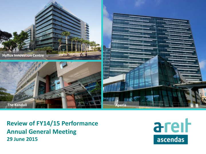review of fy14 15 performance annual general meeting
