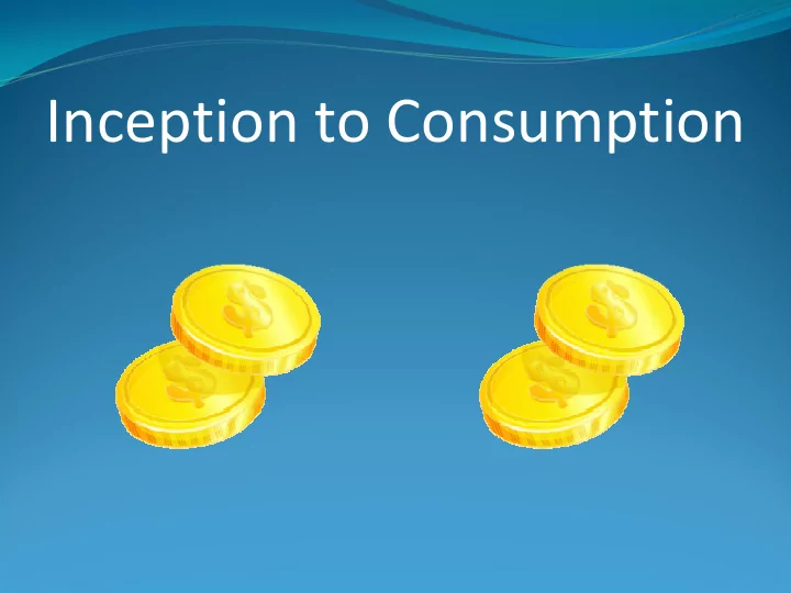 inception to consumption communication within the supply