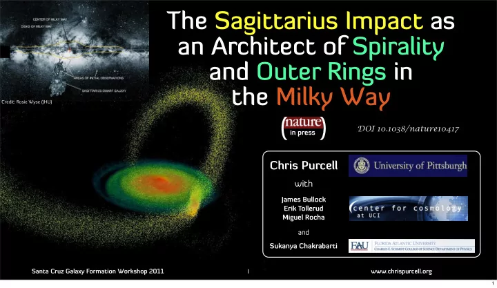the sagittarius impact as an architect of spirality and