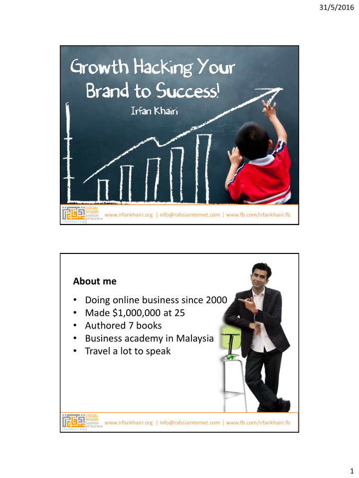 growth hacking your brand to success