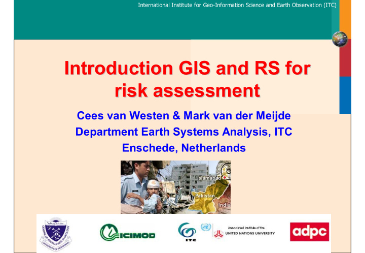introduction gis and rs for introduction gis and rs for