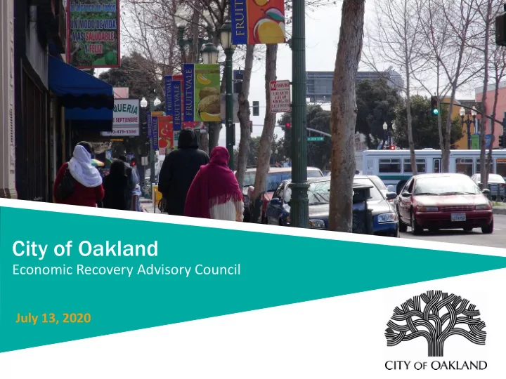 city of oakland