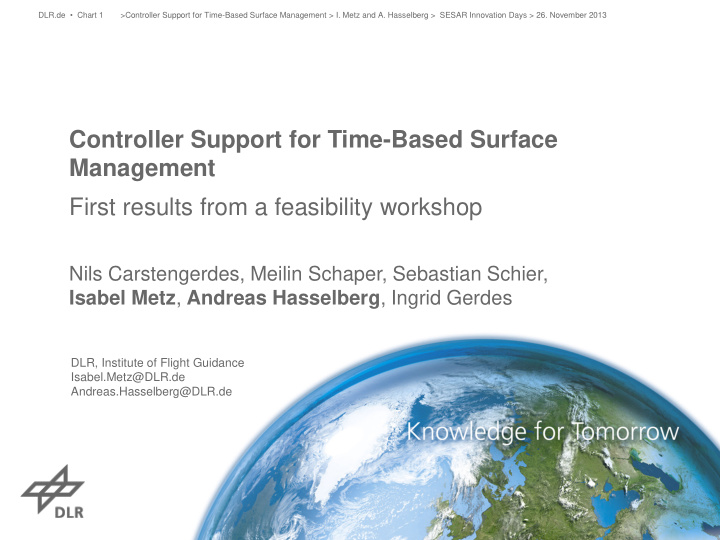 controller support for time based surface management