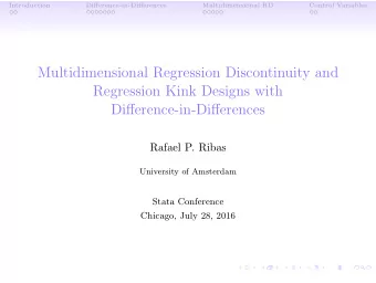 Multidimensional Regression Discontinuity and  Regression Kink Designs with