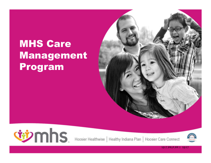 mhs care management program