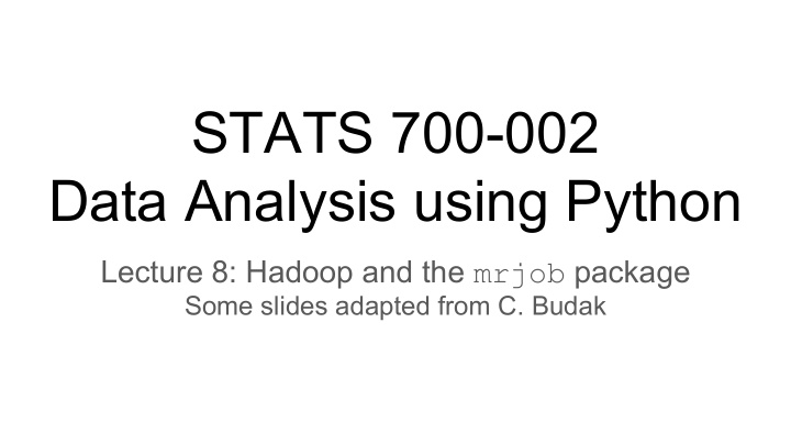 stats 700 002 data analysis using python