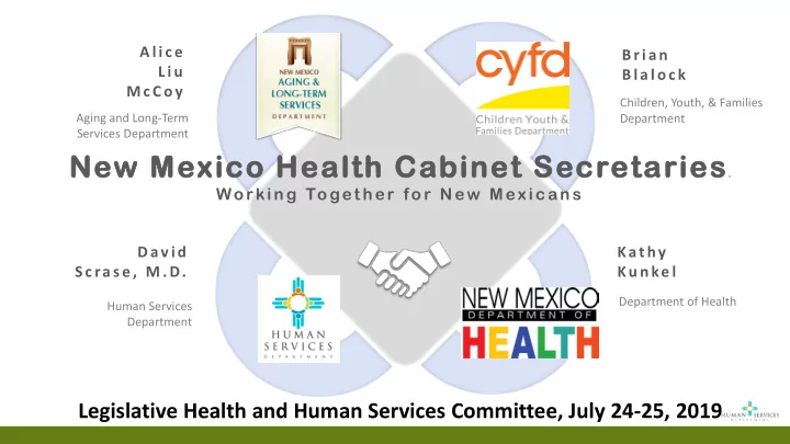 new m mexic xico h healt ealth c cabinet secr t secretarie