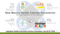 new m mexic xico h healt ealth c cabinet secr t secretarie