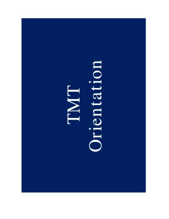 Orientation  TMT  How it Works  Citi  Primerica  Primerica  Offices  Offices  RVP  Agents  RVP  7