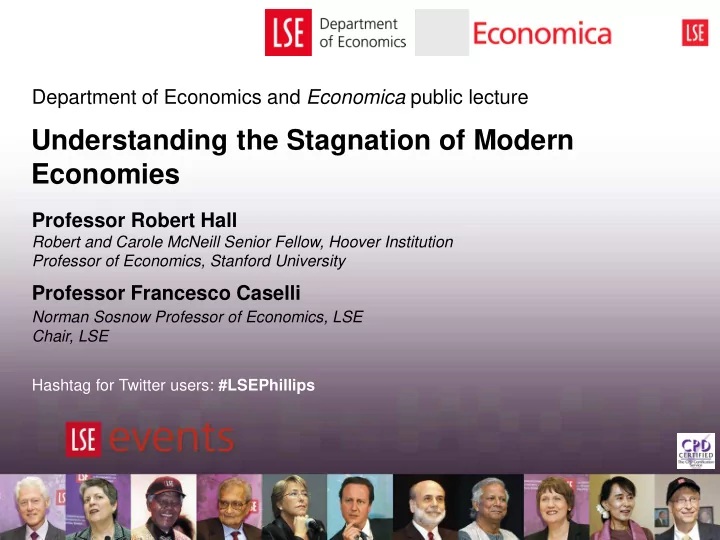 understanding the stagnation of modern economies