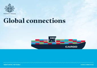 Global connections  CARGO  TRINITY HOUSE // KEY STAGE 3  GLOBAL CONNECTIONS Starter  Activity 1