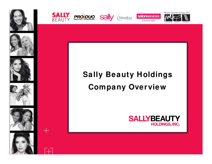 sally beauty holdings company overview