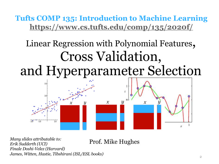 linear regression with polynomial features cross